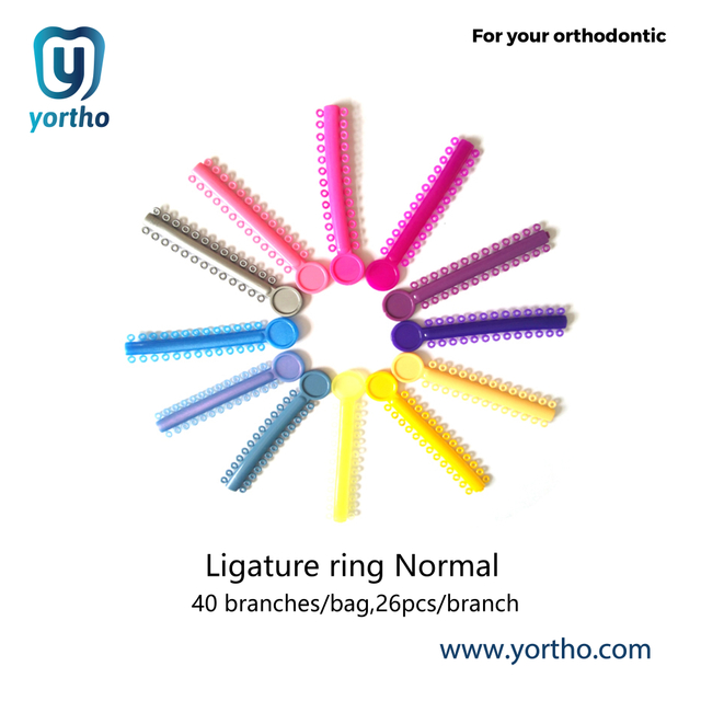 Orthodontic Ligature Rings Normal