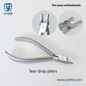 Orthodontic Tear Drop Pliers