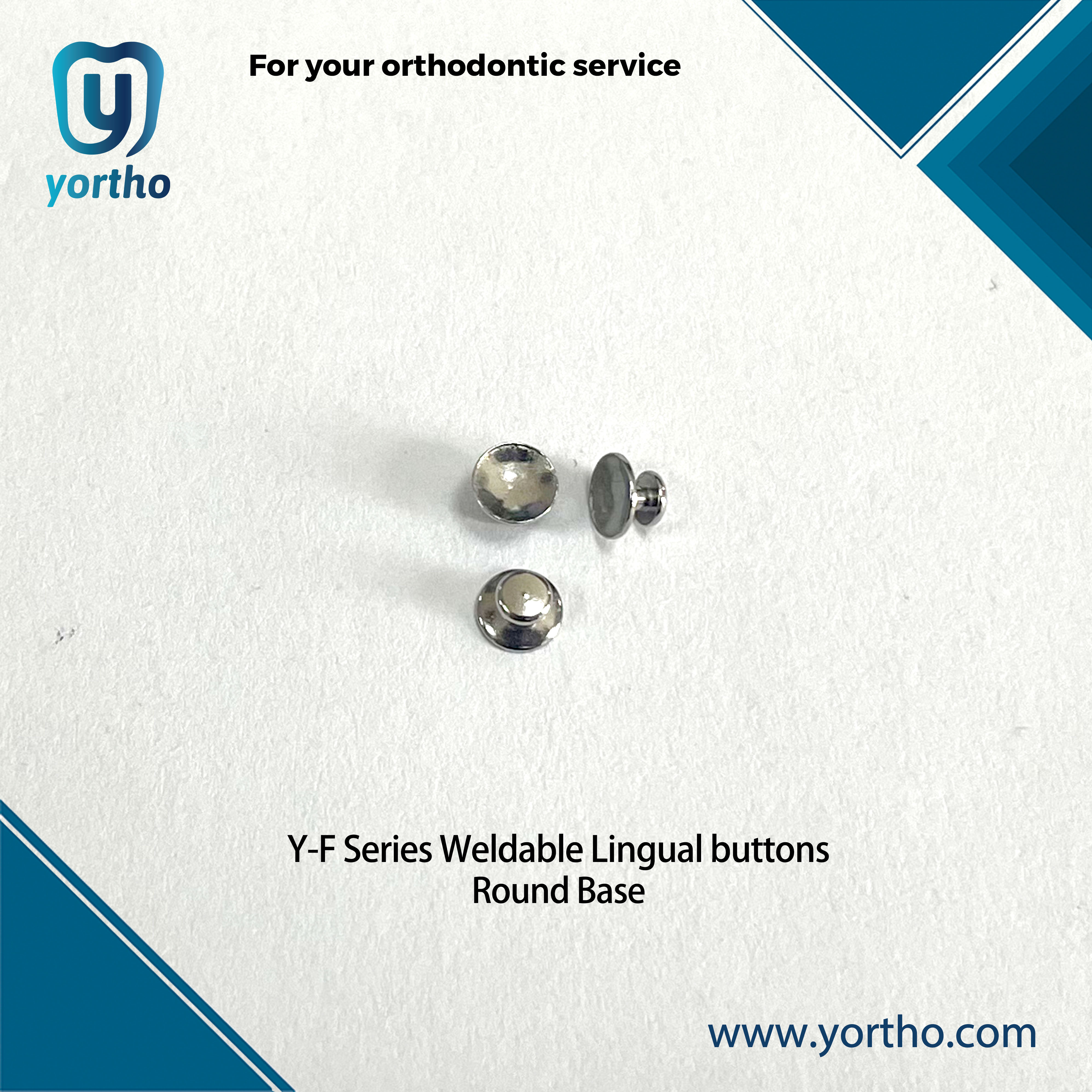 Weldable Lingual Buttons