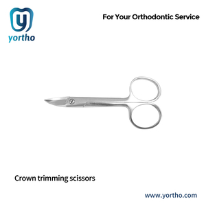 Crown trimming scissors