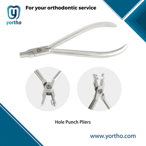 Orthodontic Hole Punch Pliers