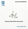 Stand up Eyeled Button Round Base