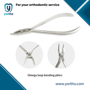 Omega loop bending pliers