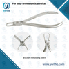 Bracket removing pliers