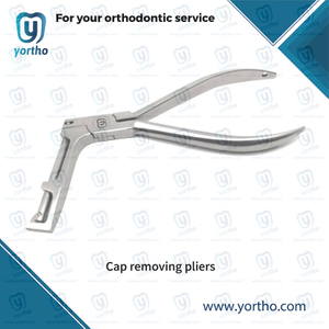 Cap removing pliers