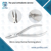 Micro ramp thermal forming pliers