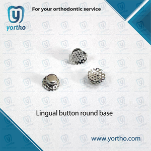 Stand up Eyeled Button Round Base