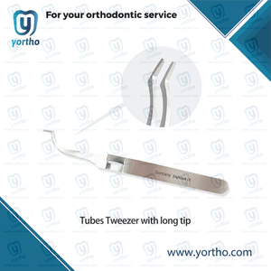 Tube tweezers with long tip