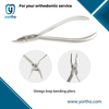 Omega loop bending pliers
