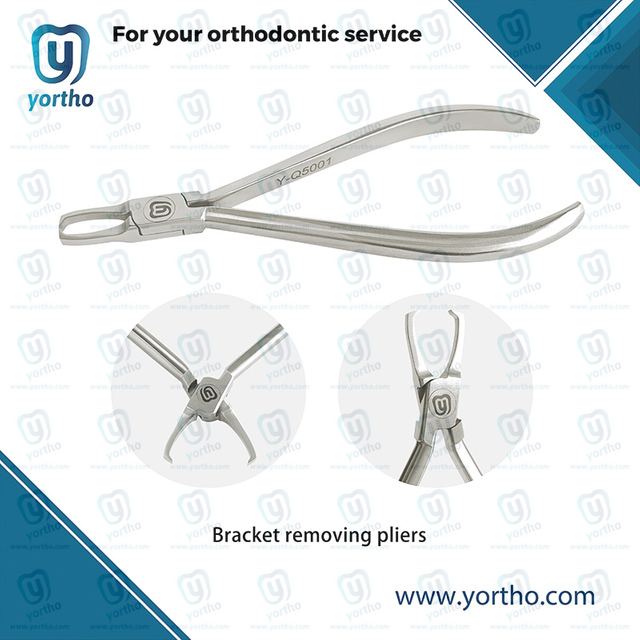 Bracket removing pliers