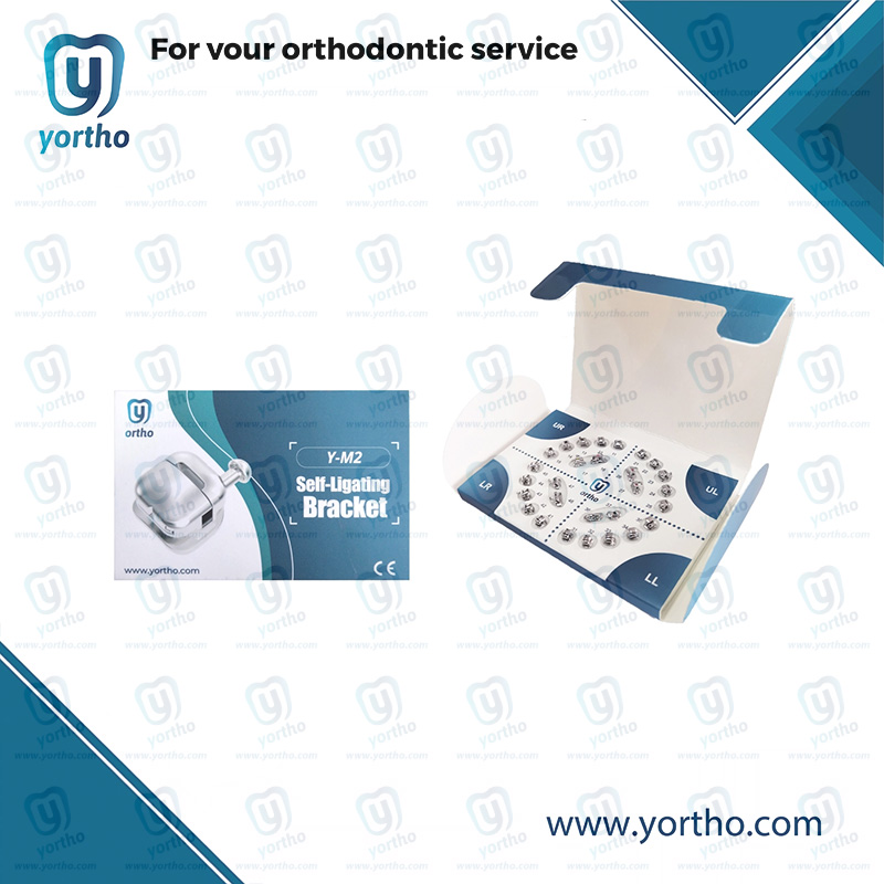 Y-M2 series self-ligating brackets