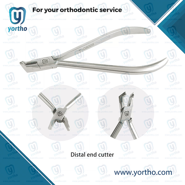 Distal end cutter pliers