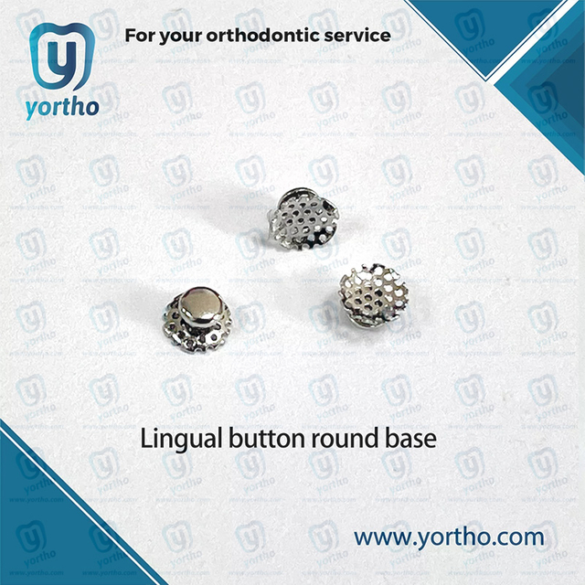 Stand up Eyeled Button Round Base