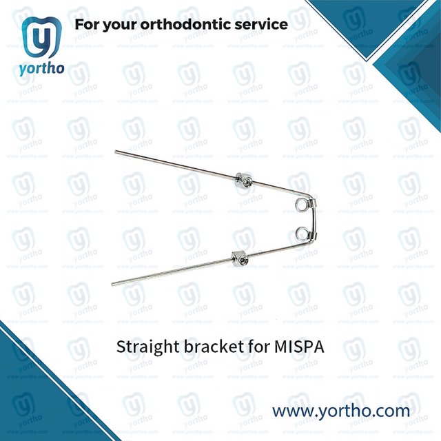 Straight bracket for MISPA